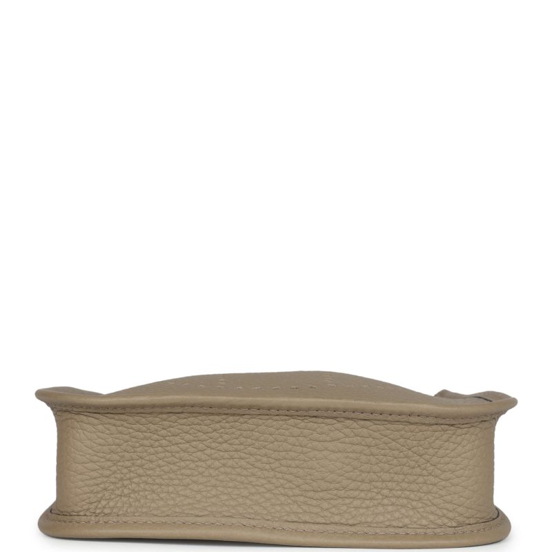 Hermes Evelyne TPM Beige Marfa Clemence Palladium Hardware - Image 6