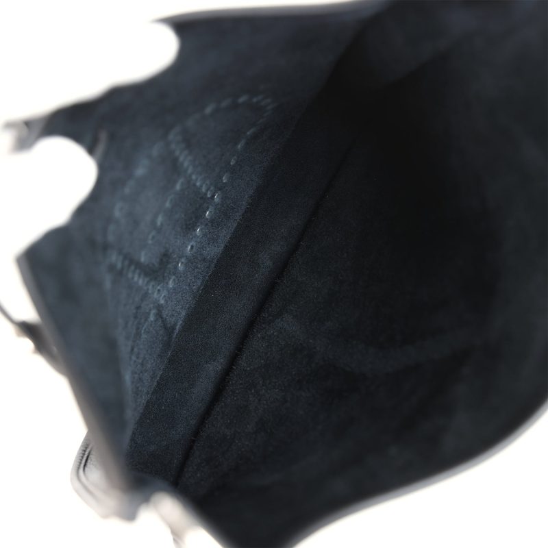 Hermes Evelyne III PM Black Clemence Palladium Hardware - Image 8