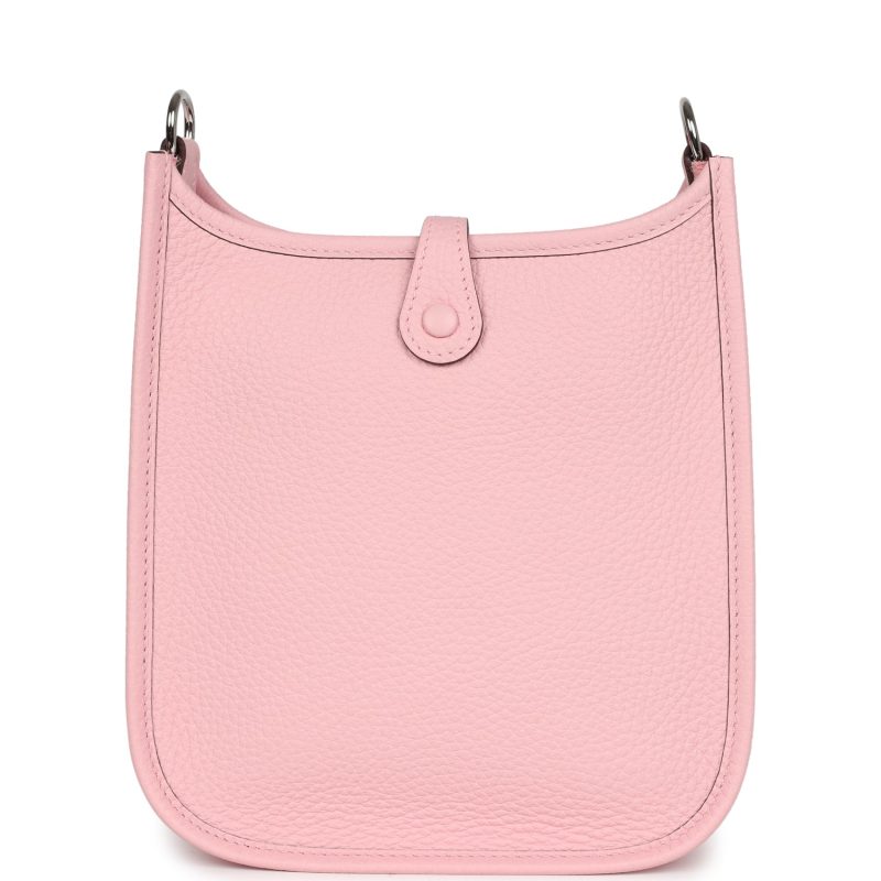 Hermes Evelyne TPM Rose Sakura Clemence Palladium Hardware - Image 5