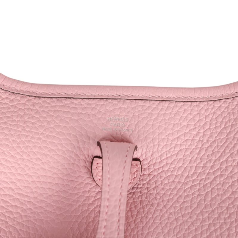 Hermes Evelyne TPM Rose Sakura Clemence Palladium Hardware - Image 7