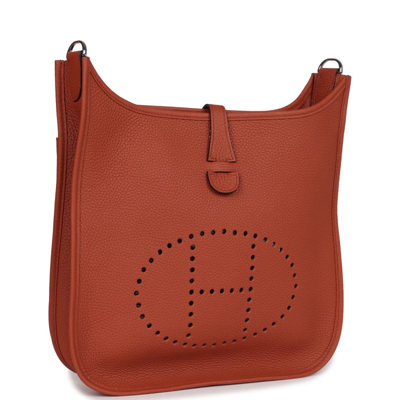 Hermes Evelyne III PM Cuivre Clemence Palladium Hardware - Image 2