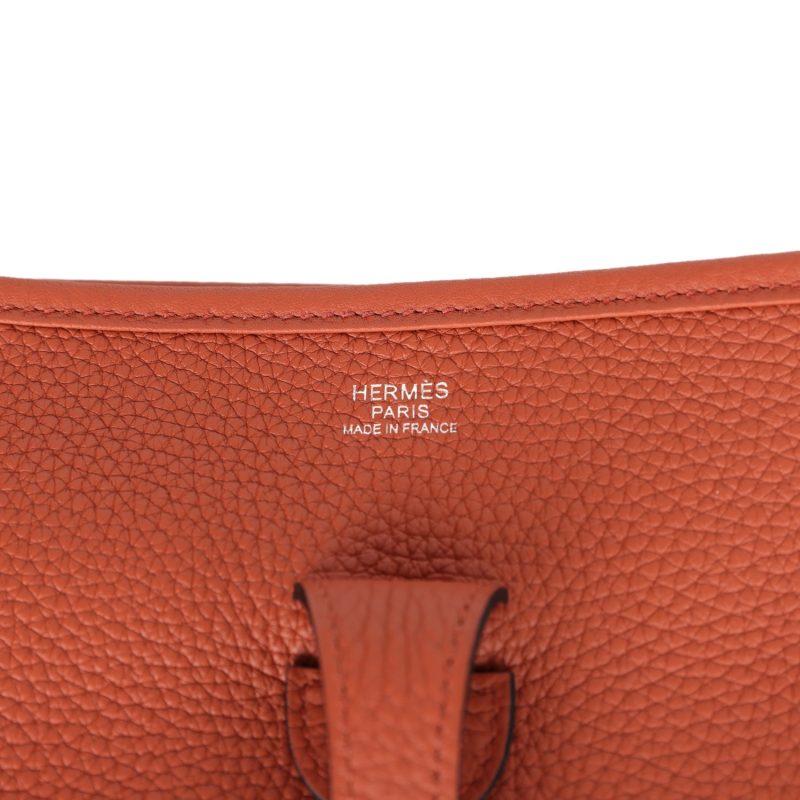 Hermes Evelyne III PM Cuivre Clemence Palladium Hardware - Image 7