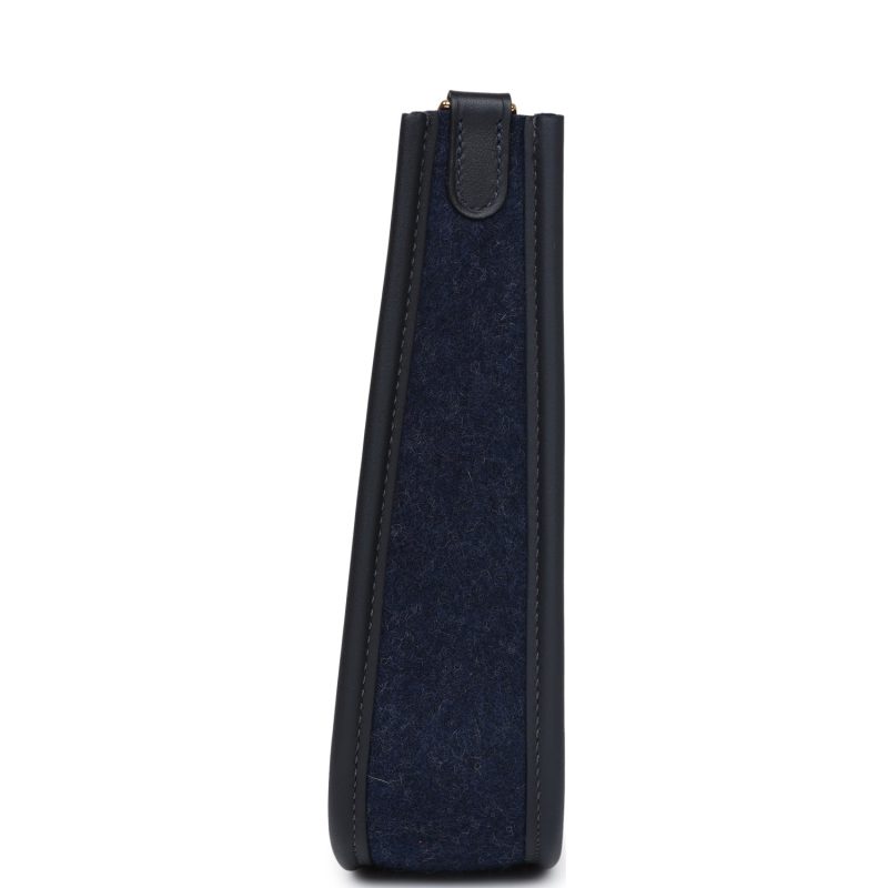 Hermes Evelyne TPM Bleu Nuit Feutre and Caban Swift Gold Hardware - Image 4