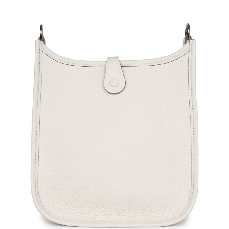 Hermes Evelyne TPM Gris Pale Clemence Palladium Hardware - Image 5