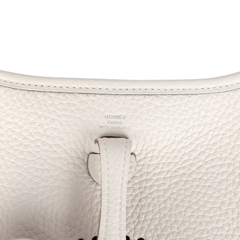 Hermes Evelyne TPM Gris Pale Clemence Palladium Hardware - Image 7