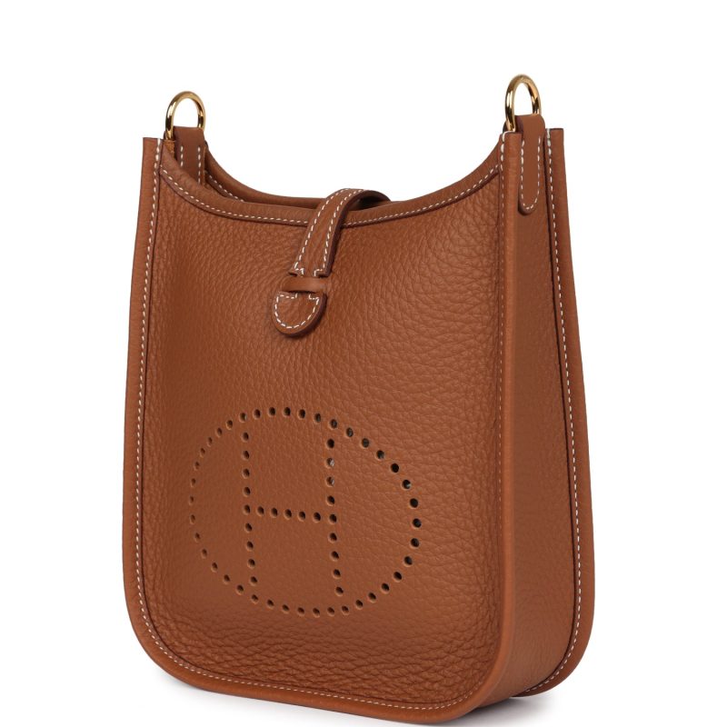 Hermes Evelyne TPM Gold Clemence Gold Hardware - Image 3