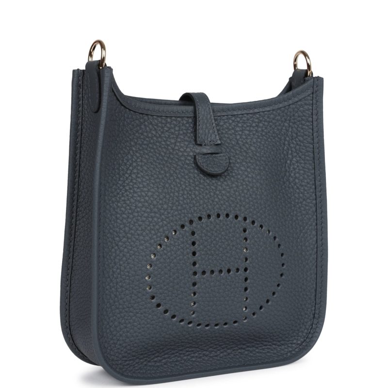 Hermes Evelyne TPM Gris Misty Clemence Permabrass Hardware - Image 2