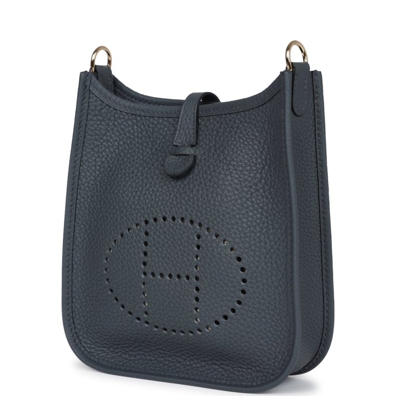 Hermes Evelyne TPM Gris Misty Clemence Permabrass Hardware - Image 3