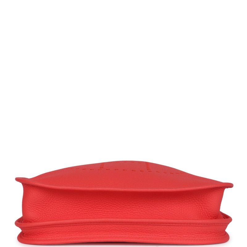 Hermes Evelyne III PM Rose Texas Clemence Palladium Hardware - Image 6