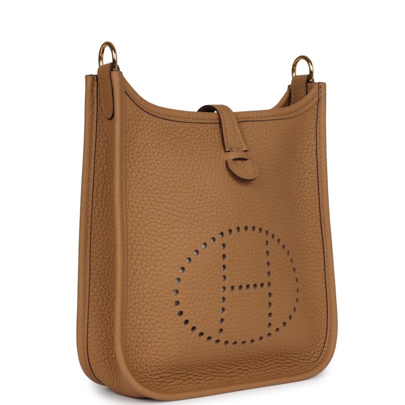 Hermes Evelyne TPM Biscuit Clemence Gold Hardware - Image 2