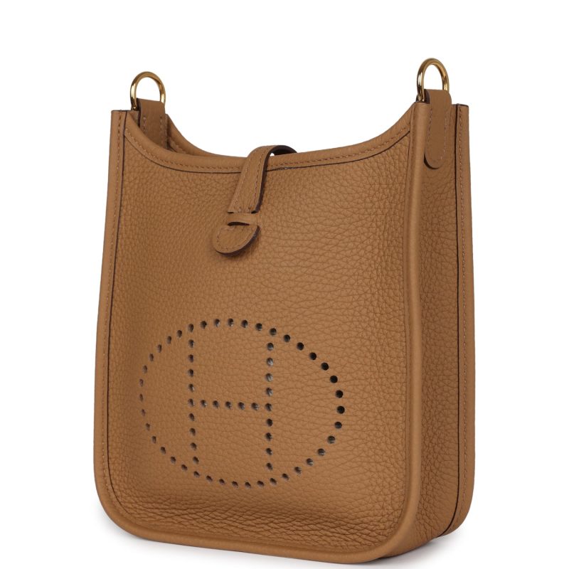 Hermes Evelyne TPM Biscuit Clemence Gold Hardware - Image 3