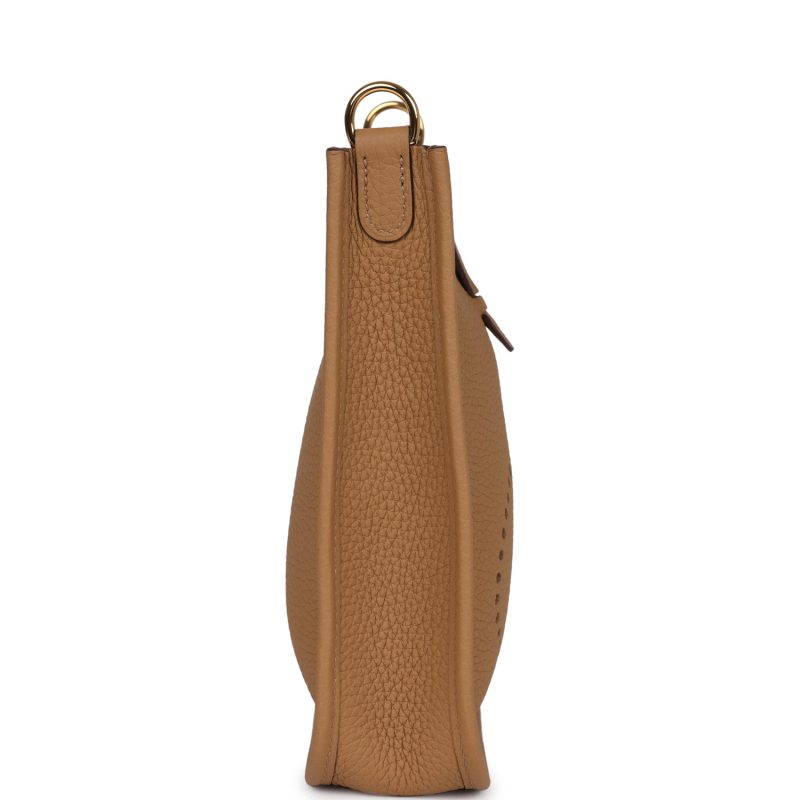 Hermes Evelyne TPM Biscuit Clemence Gold Hardware - Image 4