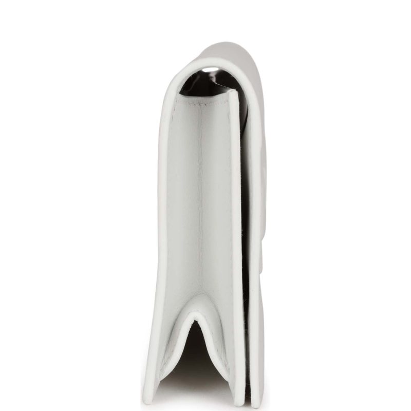 Hermes Shadow Kelly Cut New White Swift - Image 4