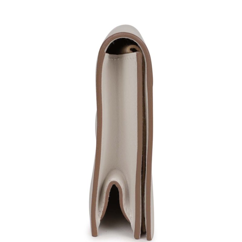 Hermes Shadow Kelly Cut Gris Pale Swift - Image 4