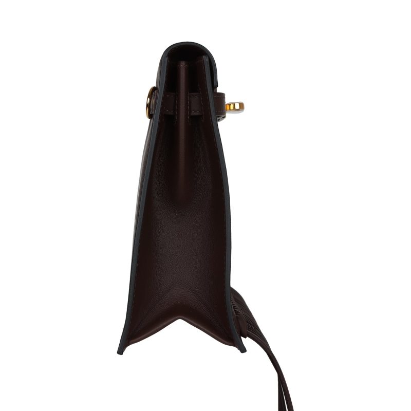 Hermes Kelly Danse Anate Moka Swift Gold Hardware - Image 4