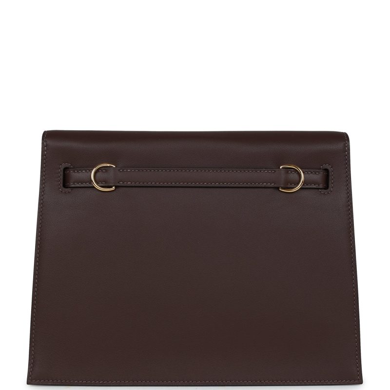 Hermes Kelly Danse Anate Moka Swift Gold Hardware - Image 5