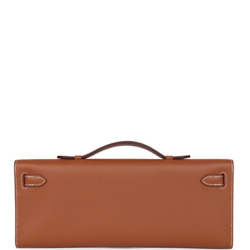 Hermes Kelly Cut Gold Swift Gold Hardware - Image 4