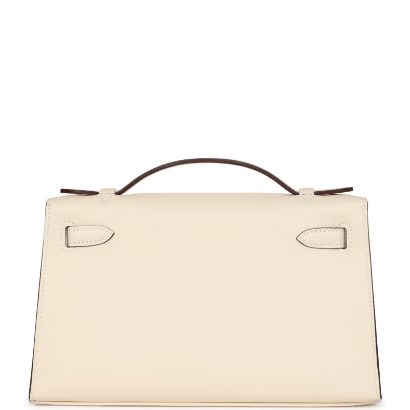 Hermes Kelly Pochette Nata Swift Gold Hardware - Image 5