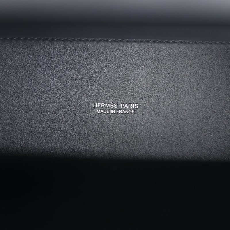 Hermes Kelly Danse Anate Black Swift Palladium Hardware - Image 9