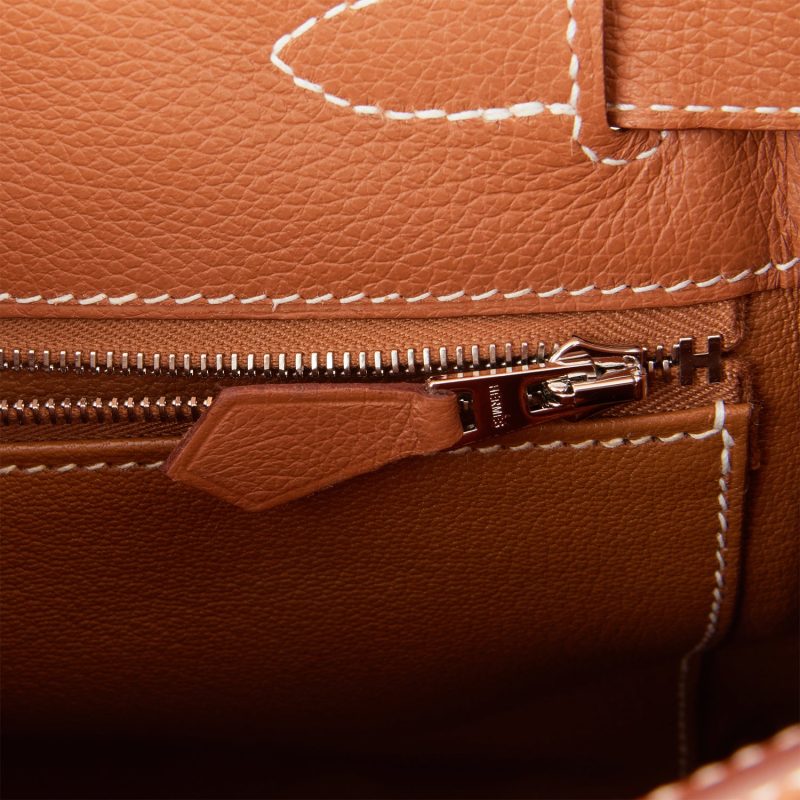 Hermes Kelly Retourne 28 Gold Evercolor Palladium Hardware - Image 10