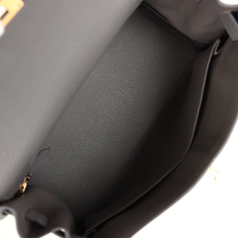 Hermes Kelly Retourne 28 Etain Togo Gold Hardware - Image 8