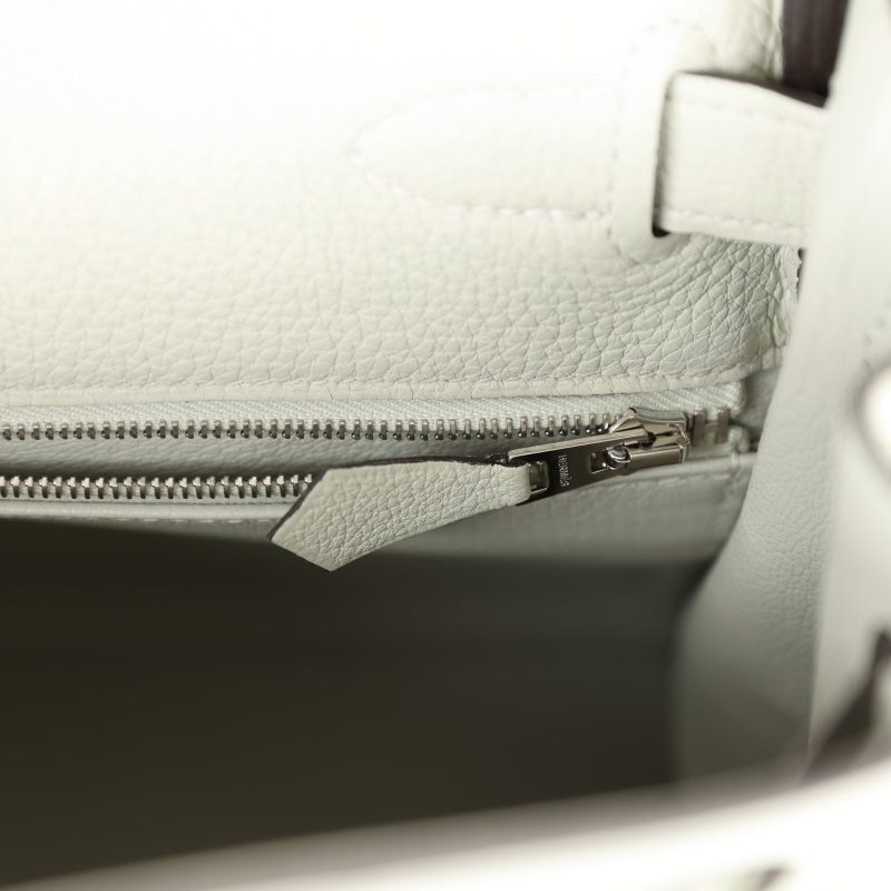 Hermes Kelly Retourne 28 Gris Neve Togo Palladium Hardware - Image 9