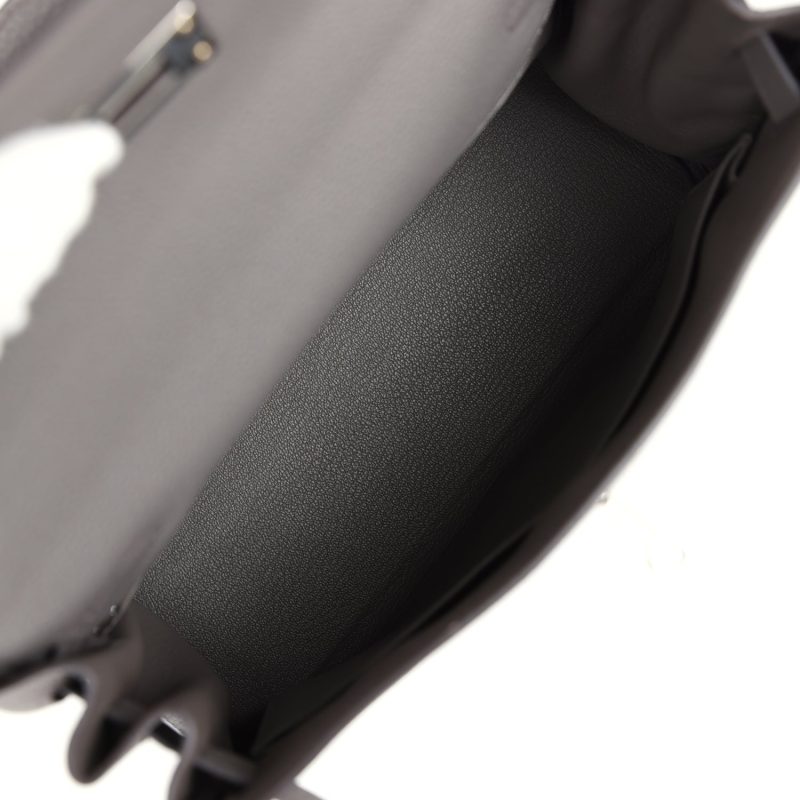 Hermes Kelly Retourne 28 Etain Togo Palladium Hardware - Image 8