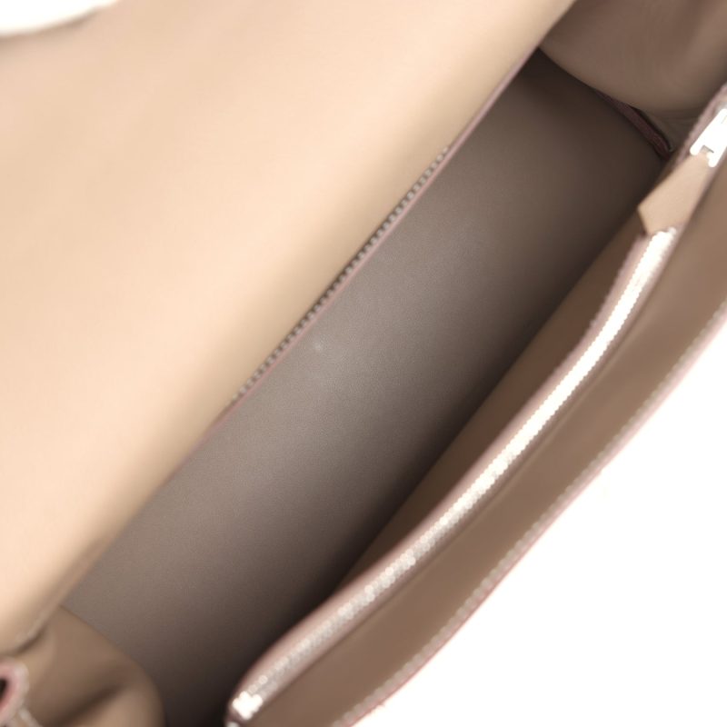 Hermes Kelly 42 Maxi Etoupe Togo Palladium Hardware - Image 10