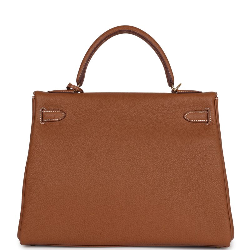 Hermes Kelly Retourne 32 Gold Togo Gold Hardware - Image 5