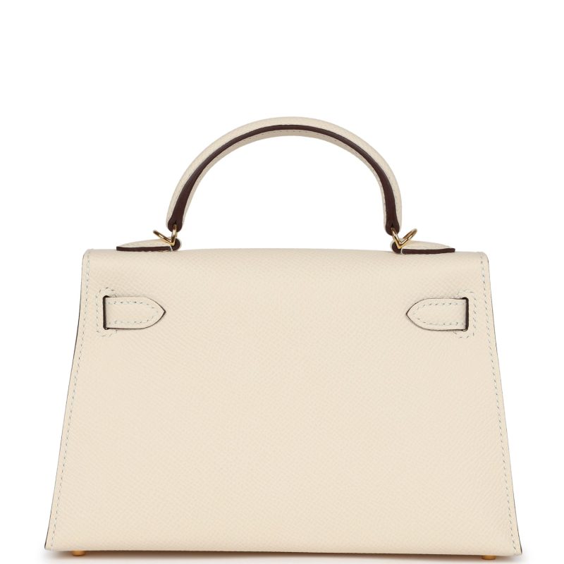 Hermes Kelly Sellier 20 Nata Epsom Gold Hardware - Image 5