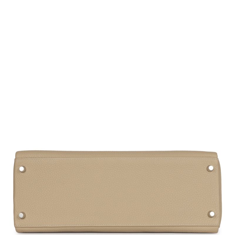 Hermes Kelly Retourne 35 Trench Togo Palladium Hardware - Image 5