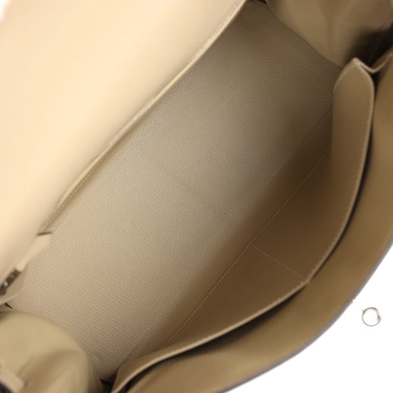 Hermes Kelly Retourne 35 Trench Togo Palladium Hardware - Image 7