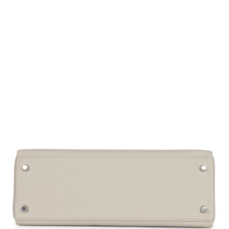 Hermes Kelly Retourne 32 Beton Togo Palladium Hardware - Image 5