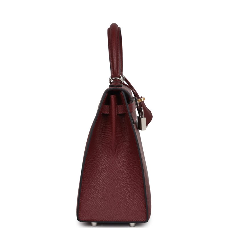 Hermes Kelly Sellier 25 Rouge H Epsom Electrum Hardware - Image 3