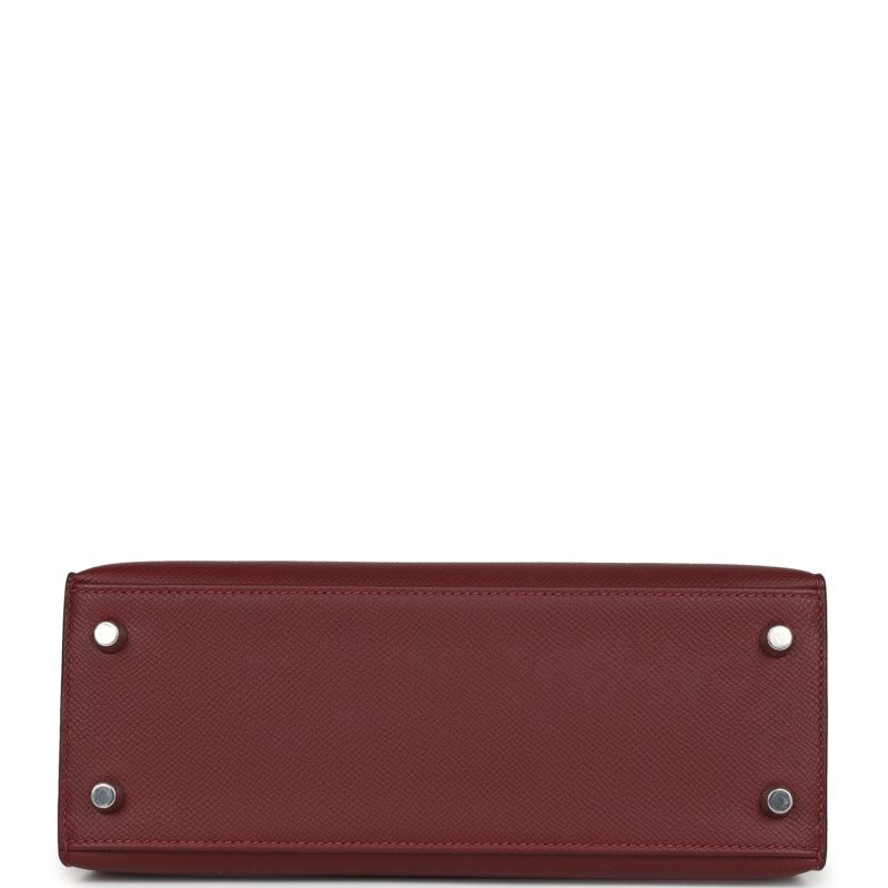 Hermes Kelly Sellier 25 Rouge H Epsom Electrum Hardware - Image 5