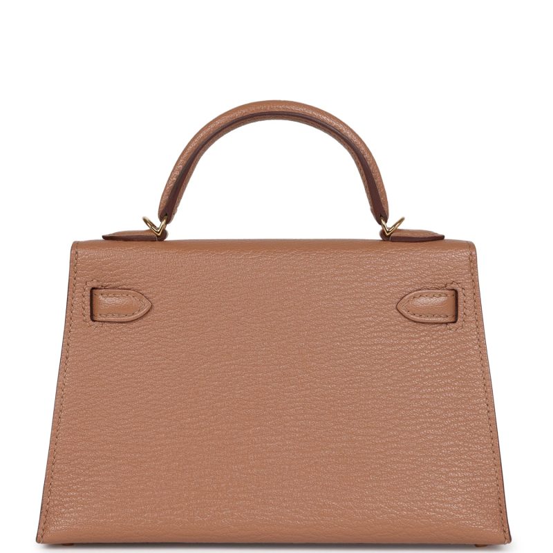 Hermes Kelly Sellier 20 Quebracho Chevre Gold Hardware - Image 4