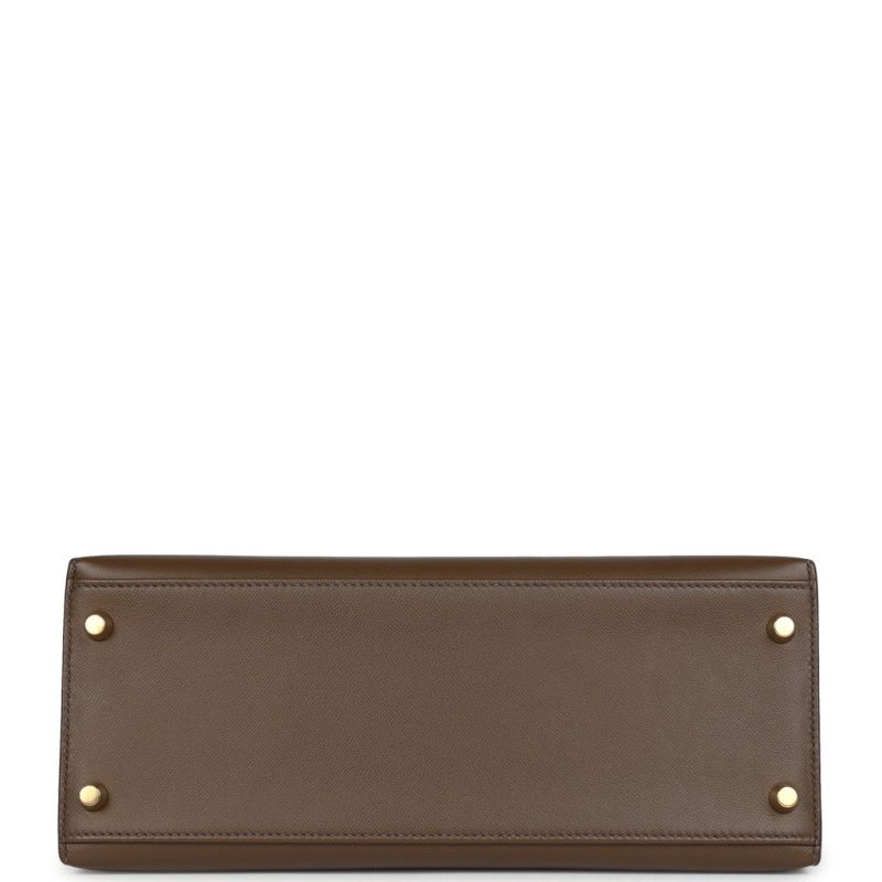 Hermes Kelly Sellier 28 Toundra Madame Gold Hardware - Image 5