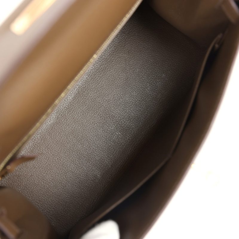 Hermes Kelly Sellier 28 Toundra Madame Gold Hardware - Image 7