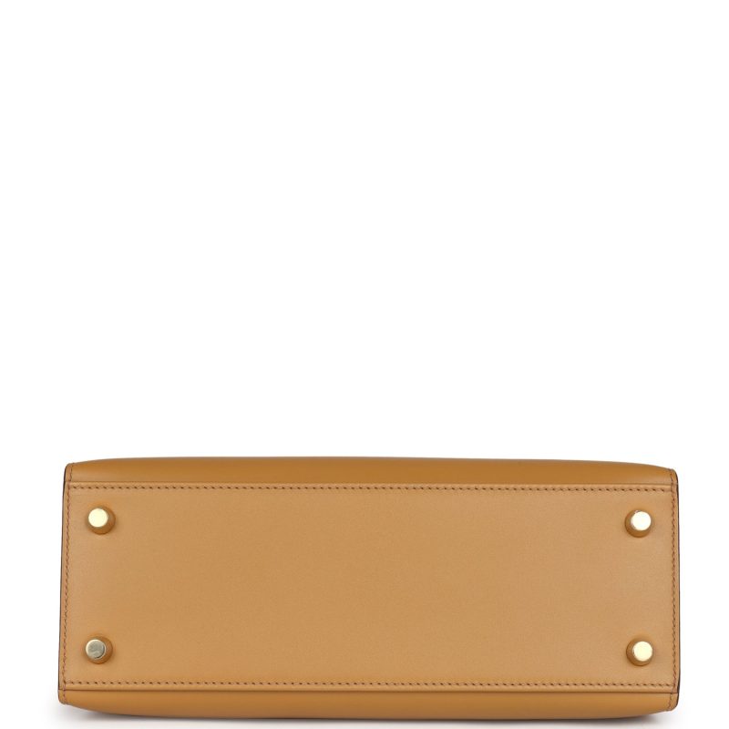 Hermes Kelly Sellier 25 Poussiere Tadelakt Gold Hardware - Image 5