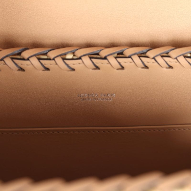 Hermes Mini Picnic Kelly 20 Chai Swift Palladium Hardware - Image 7