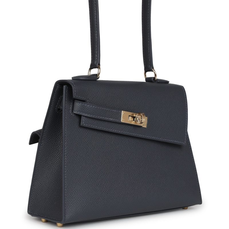 Hermes Kelly Sellier En Desordre 20 Ardoise Epsom Permabrass Hardware - Image 2