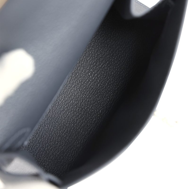 Hermes Kelly Sellier En Desordre 20 Ardoise Epsom Permabrass Hardware - Image 7