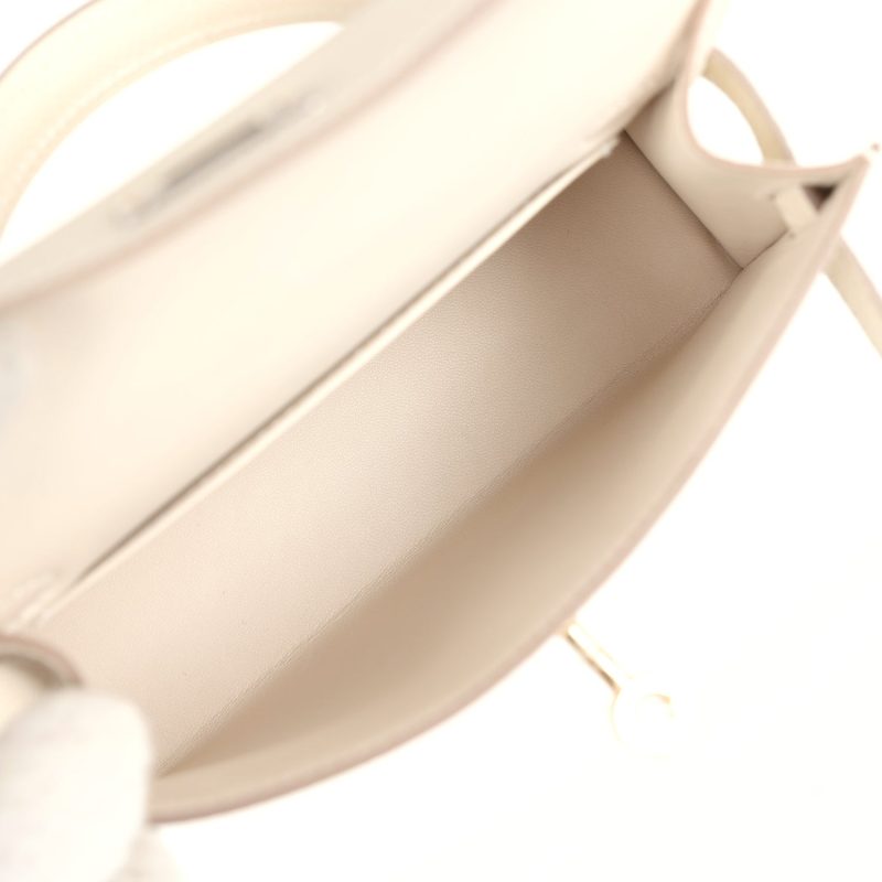 Hermes Kelly Sellier 20 Craie Epsom Electrum Hardware - Image 7