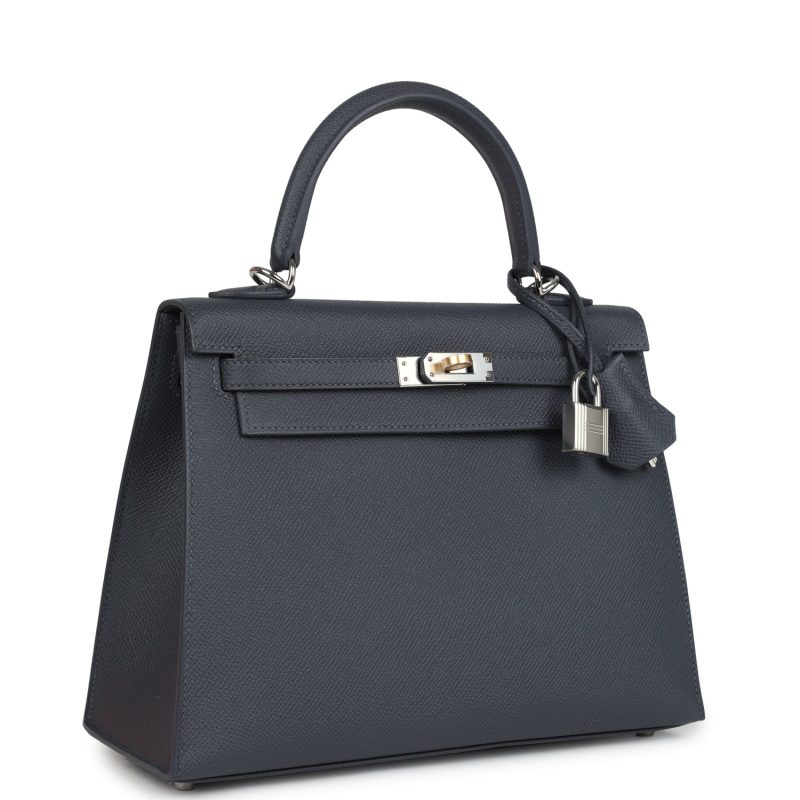 Hermes Kelly Sellier 25 Ardoise Epsom Electrum Hardware - Image 2