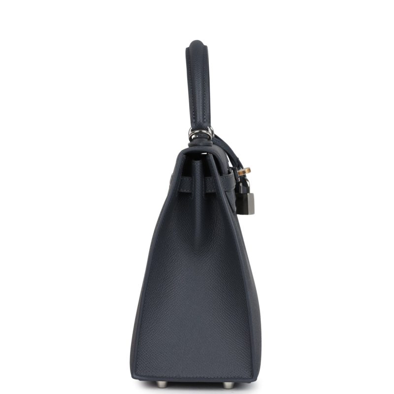 Hermes Kelly Sellier 25 Ardoise Epsom Electrum Hardware - Image 3