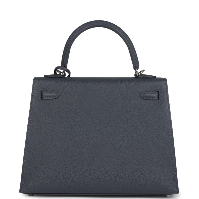 Hermes Kelly Sellier 25 Ardoise Epsom Electrum Hardware - Image 4