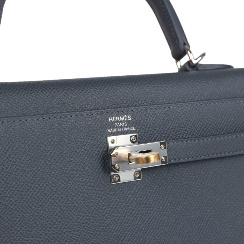 Hermes Kelly Sellier 25 Ardoise Epsom Electrum Hardware - Image 6