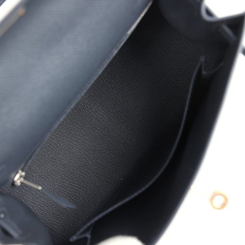 Hermes Kelly Sellier 25 Ardoise Epsom Electrum Hardware - Image 7