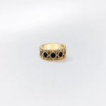 My Dior Ring Yellow Gold and Black Lacquer