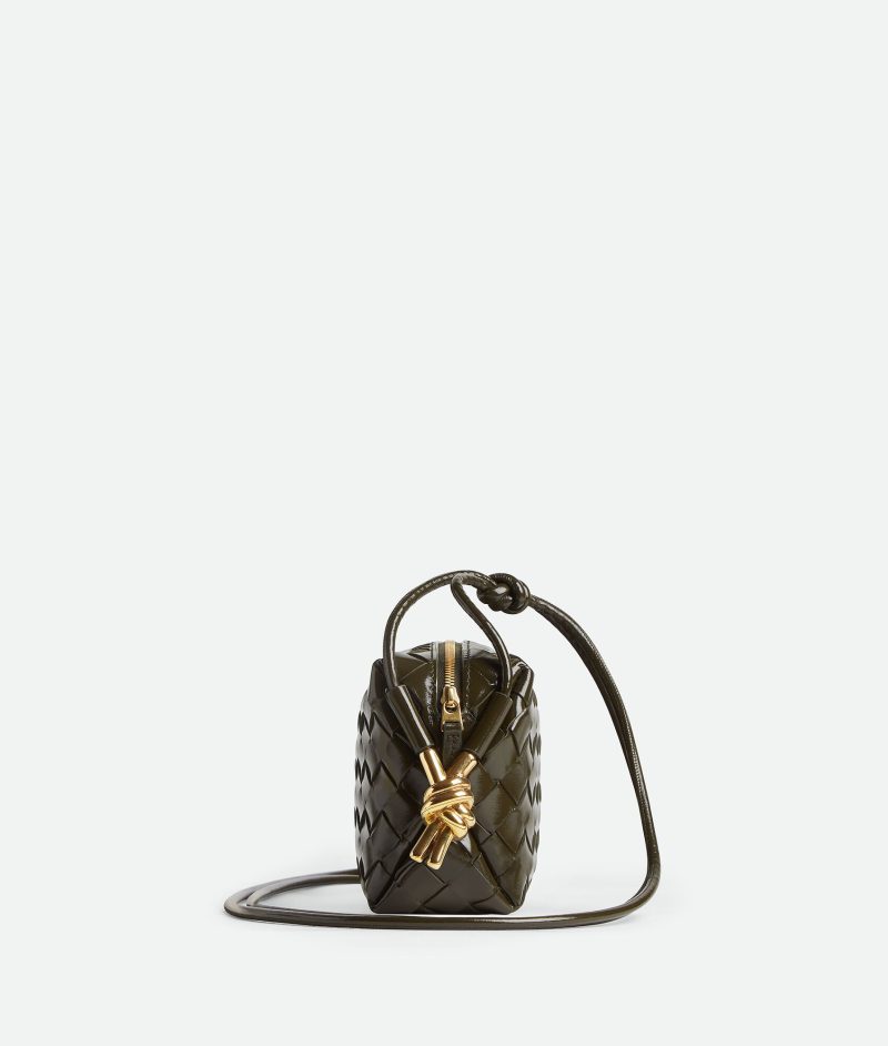 Bottega Veneta Mini Ring Camera Bag – Polished Leather - Image 2